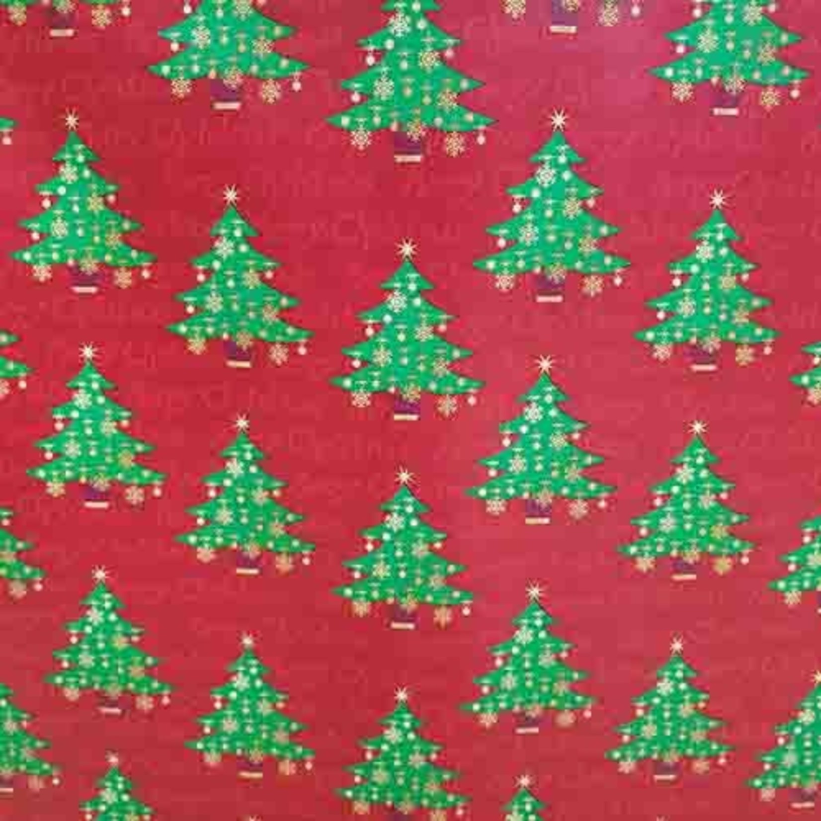 unique Merry Christmas Tree Gift Wrapping Paper - 30" x 5'