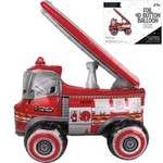 La Fete 27" Red Fire Truck w/ Ladder 4D Balloon - 1ct. (Air-Filled Only)