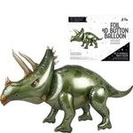 La Fete 39" Triceratops Dinosaur 4D Balloon - 1ct. (Air-Filled Only)