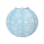 Beistle 9.5" Snowflake Paper Lanterns - 3ct.