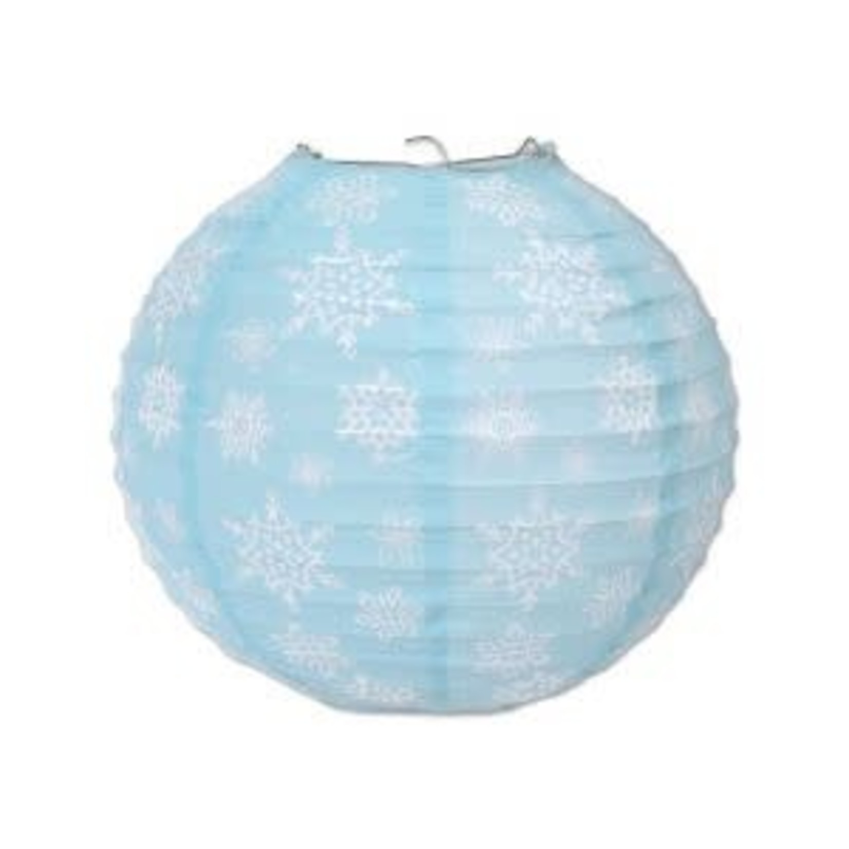Beistle 9.5" Snowflake Paper Lanterns - 3ct.