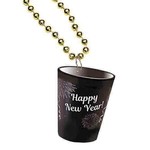 Rubies Happy New Year's Shot Glass Necklace - 1ct.