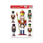 Beistle Nutcracker Window Clings - 5ct.