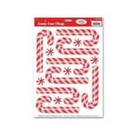 Beistle Candy Cane Window Clings - 13ct.