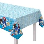 Amscan Sonic The Hedgehog Plastic Table Cover - 54" x 96"
