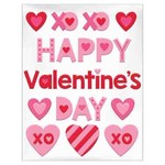 Amscan Happy Valentine's Day Gel Clings