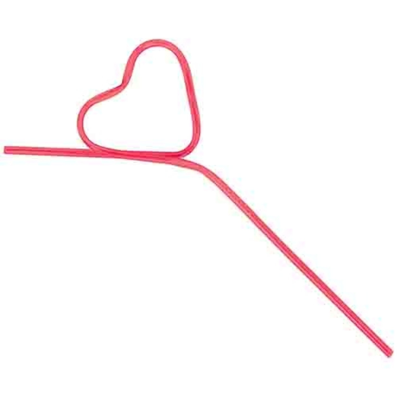 Amscan Valentine's Day Heart Silly Straws - 10ct.