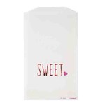 unique Sweet Valentine Foil Glassine Treat Bags - 8ct.
