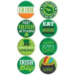 Amscan St. Patrick's Day Button's - 8ct.