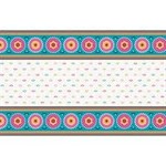 unique Boho Fiesta Plastic Table Cover - 54" x 102"