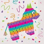 unique Mexican Fiesta Beverage Napkins -16ct.