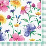Creative Converting Bunny & Blooms w/ Floral Beverage Napkins - 16ct.