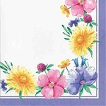 Creative Converting Bunny & Blooms w/ Florals Lunch Napkins - 16ct.