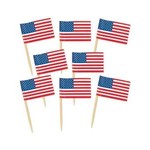 Beistle U.S. Flag Picks - 50ct.