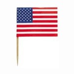 unique USA Flag Picks - 30ct.