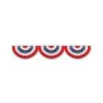 Beistle Patriotic Bunting Jointed Cutouts - 6ft.