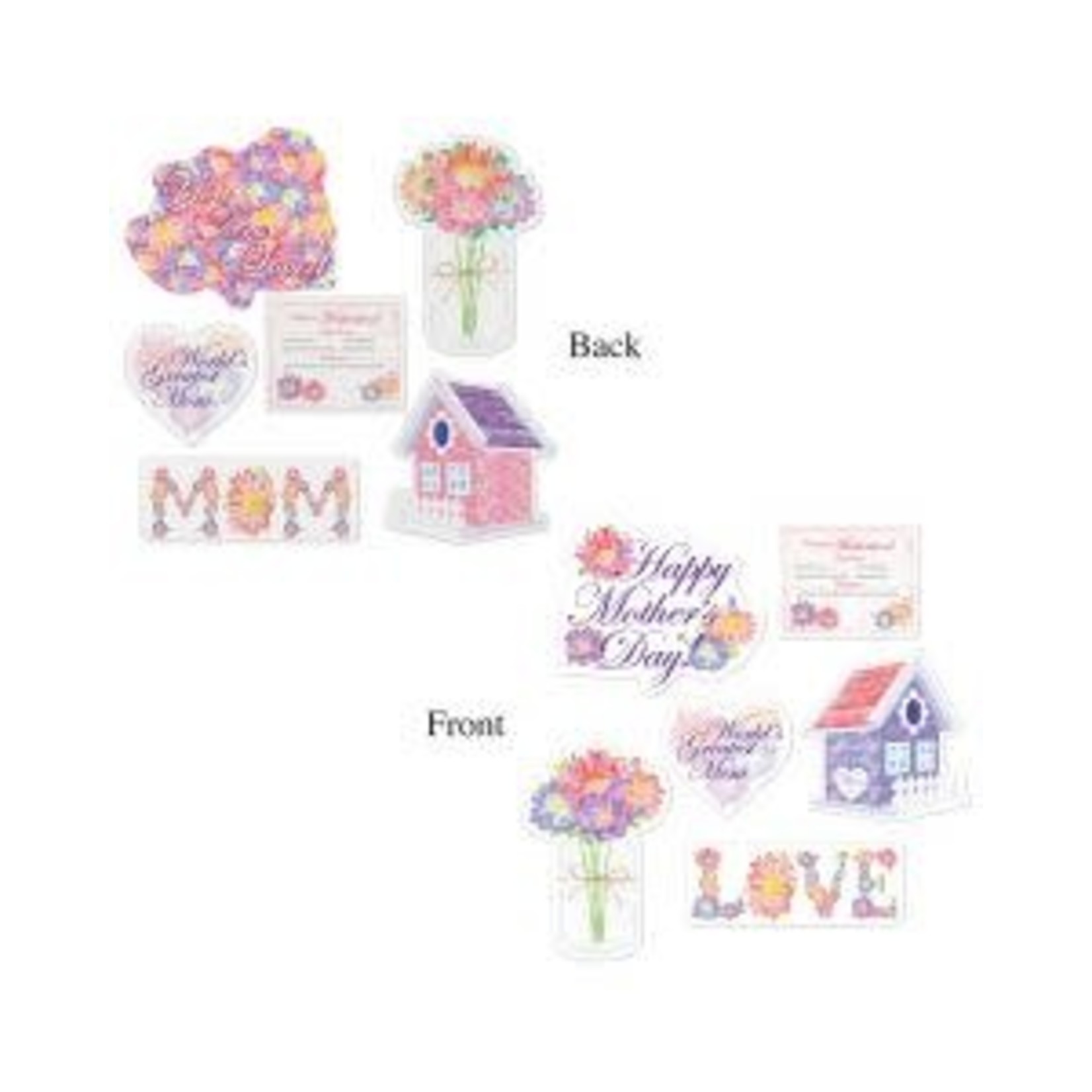 Beistle Mother's Day Cutouts - 6ct.