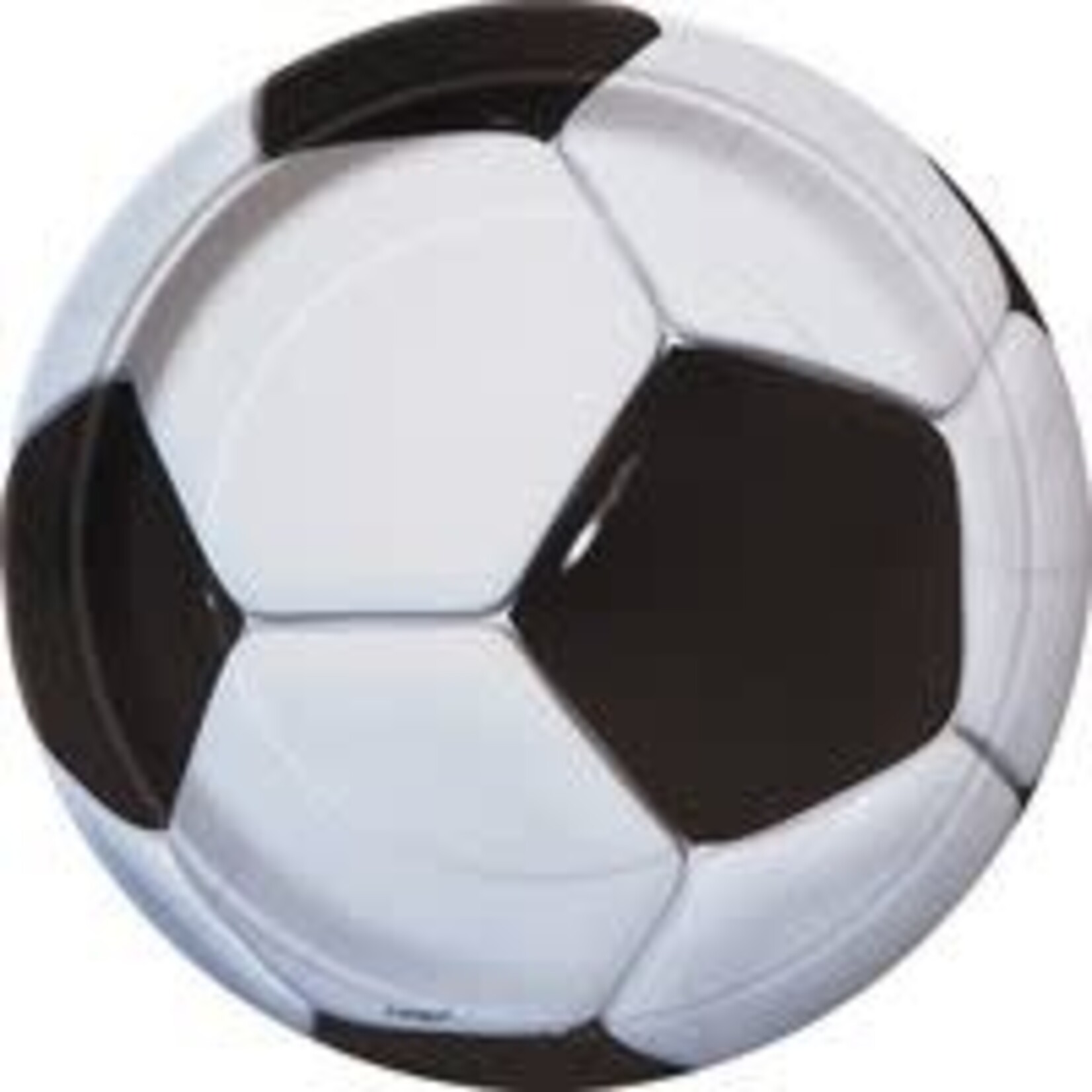 unique 7" Soccer Plates - 8ct.