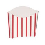 unique Red & White Paper Snack Containers - 8ct.