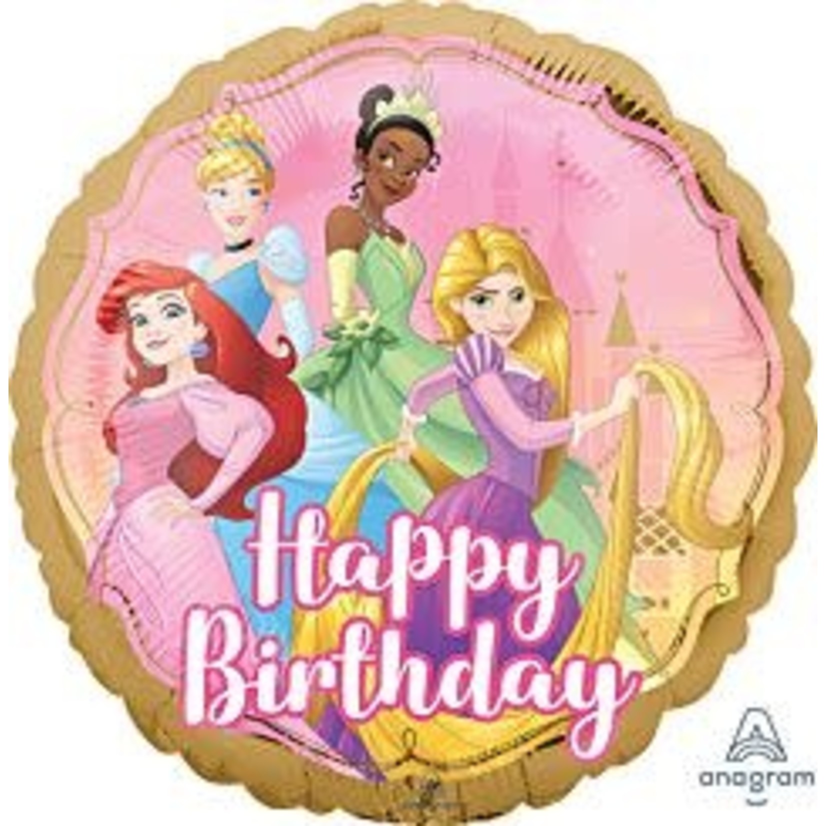 Anagram 18" Disney Princess Birthday Mylar Balloon - 1ct.