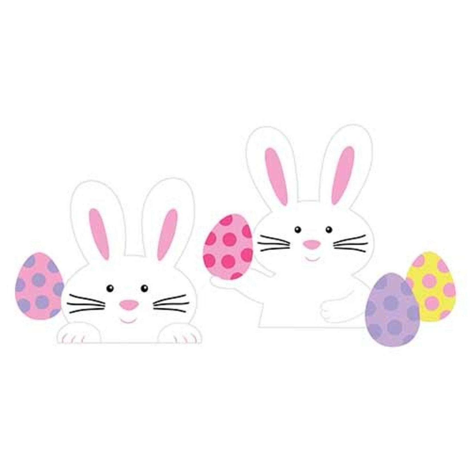 Amscan Easter Bunny Yard Signs - 5ct.
