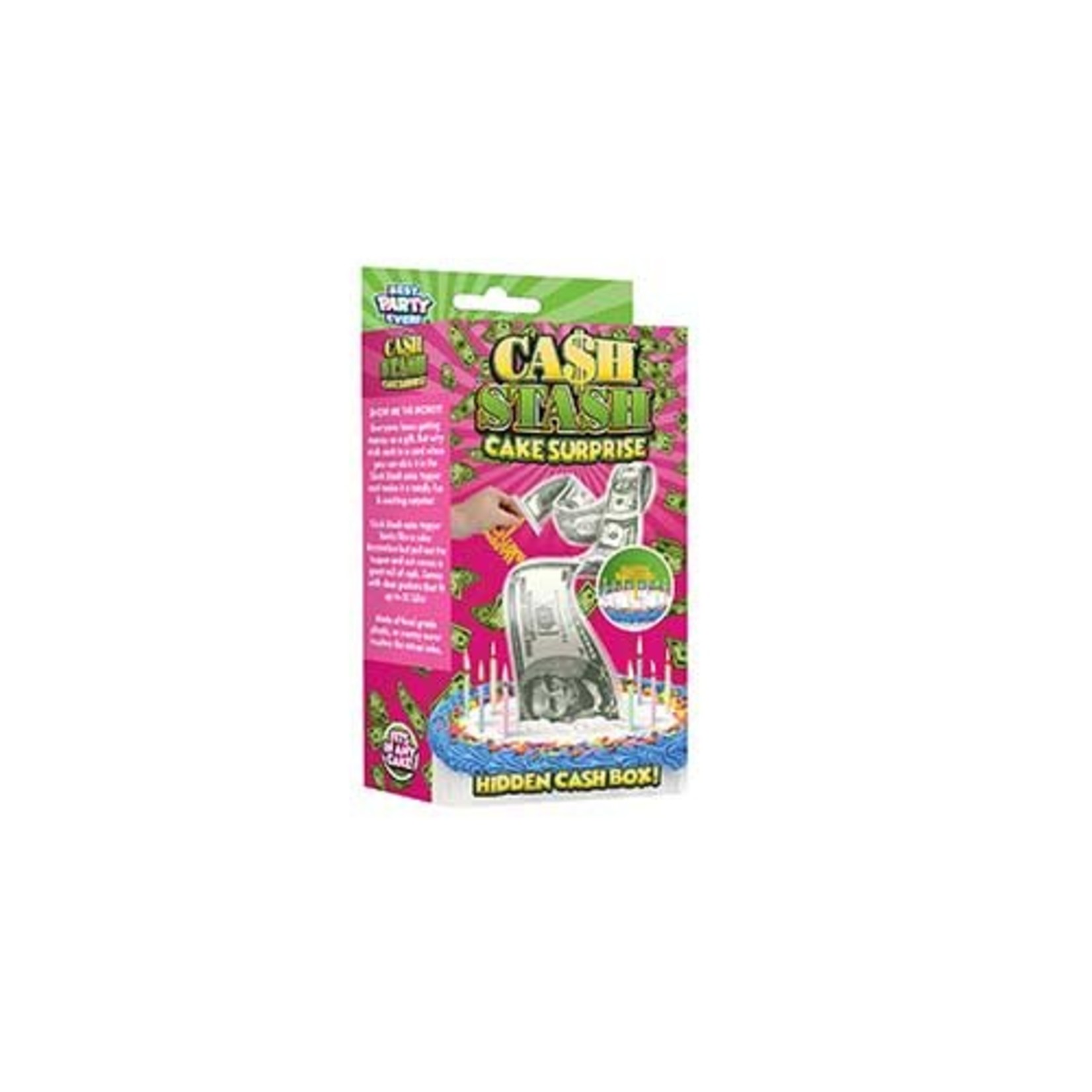 Just For Laughs Cash Stash Birthday Cake Surprise - 1ct.