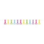 Creative Converting 7' Easter Bunny Shaped Banner w/ Twine - 1ct.
