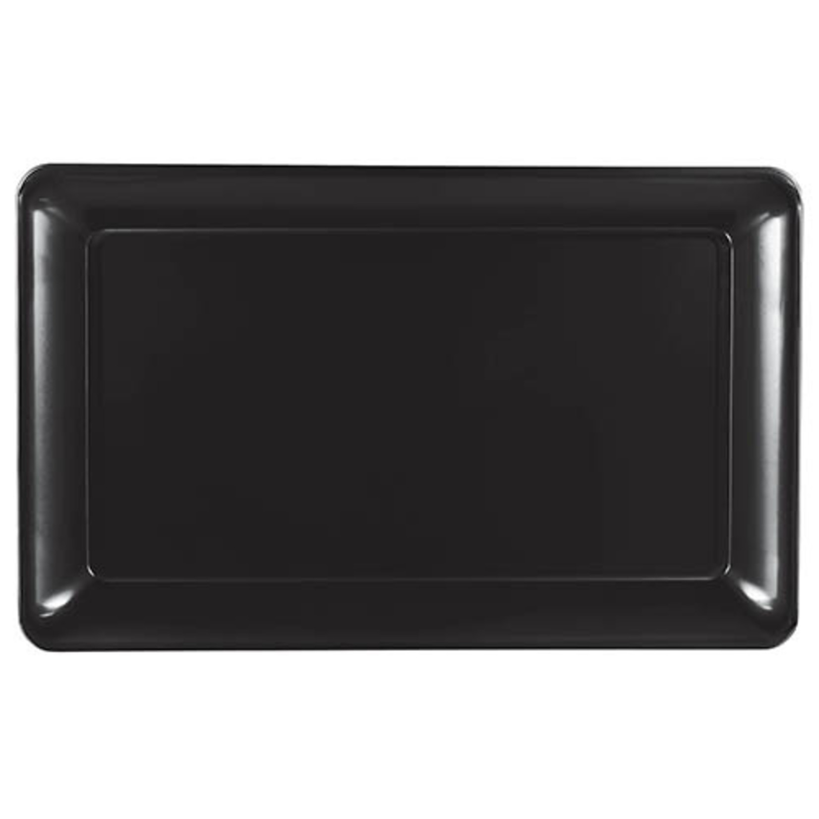 Amscan Black Serving Tray - 1ct.  (11" x 18")