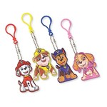 Amscan Paw Patrol Puffy Vinyl Key Chain Favors - 8ct.