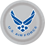 Havercamp 7" U.S. Air Force Plates - 8ct.