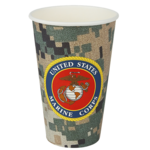 Havercamp 16oz. U.S. Marines Paper Cups - 8ct.