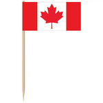 Amscan Canadian Pride Flag Picks - 50ct.