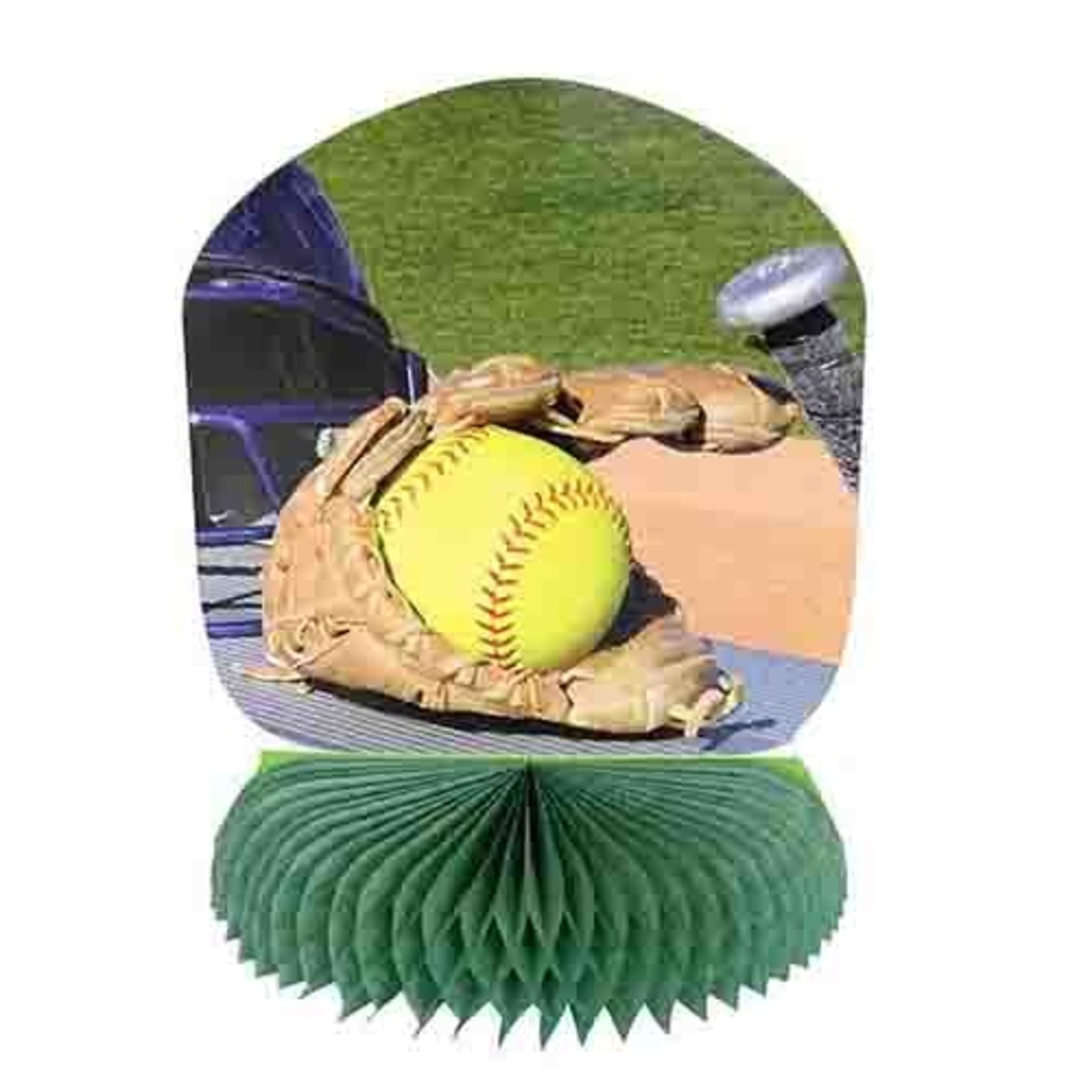 Havercamp Girls Fastpitch Softball Centerpiece - 1ct.