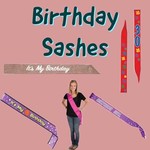 Birthday Sashes