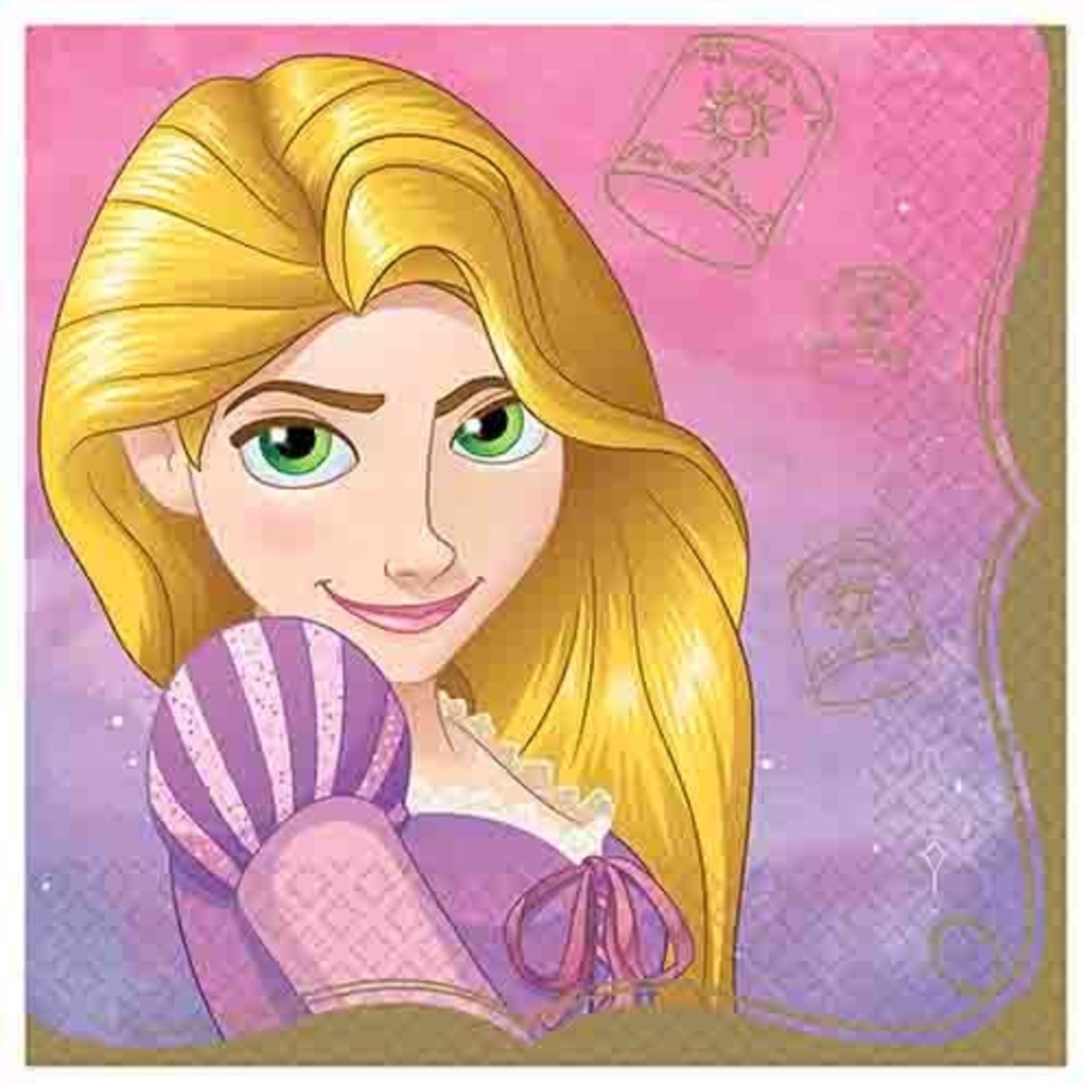Amscan Rapunzel Disney Princess Lunch Napkins - 16ct.
