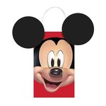 Amscan Mickey Mouse Kraft Handle Treat Bags - 8ct.