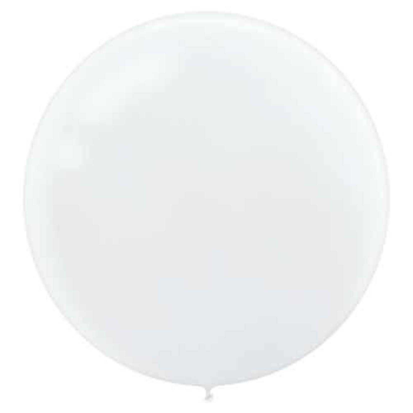 Amscan 24" White Latex Balloons - 4ct. (Helium Not Included)