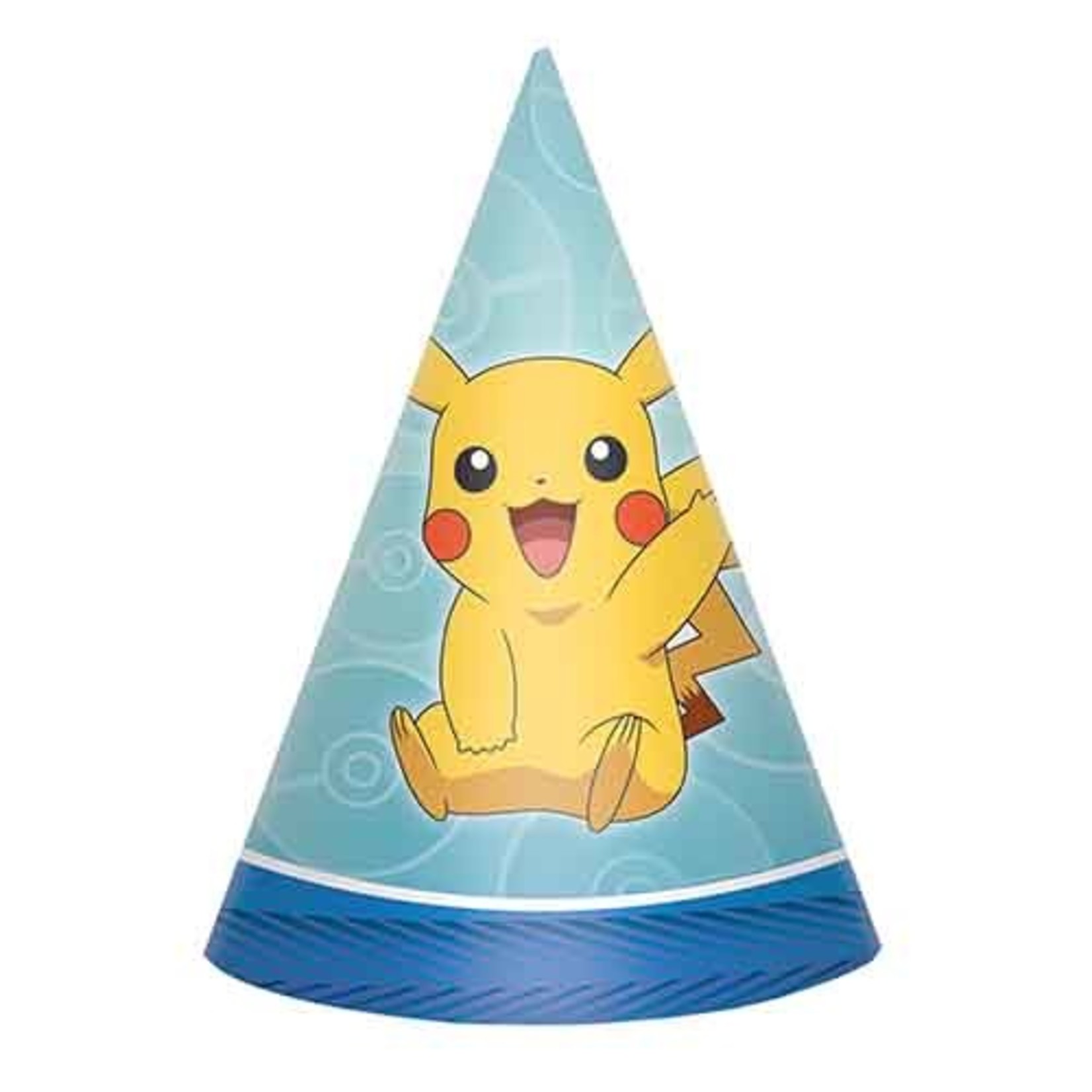 Amscan Pokémon Birthday Party Hats -8ct.