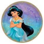 Amscan 9" Disney's Princess Jasmine Paper Plates - 8ct.