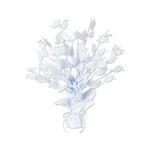 Beistle 15" White Graduate Cap Gleam N' Burst Centerpiece - 1ct.