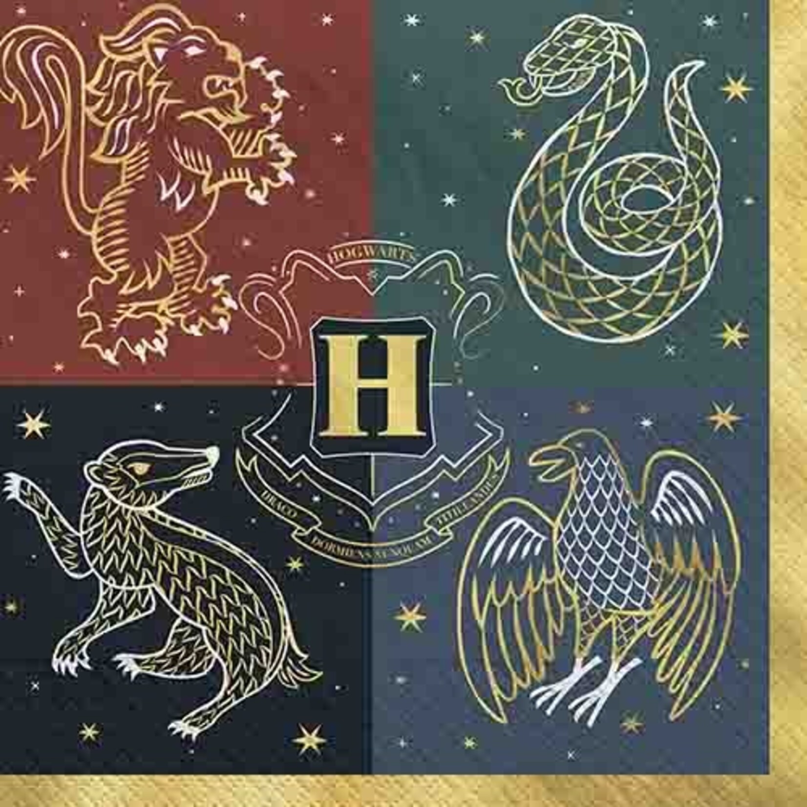 Amscan Harry Potter Hogwarts United Lunch Napkins - 16ct.