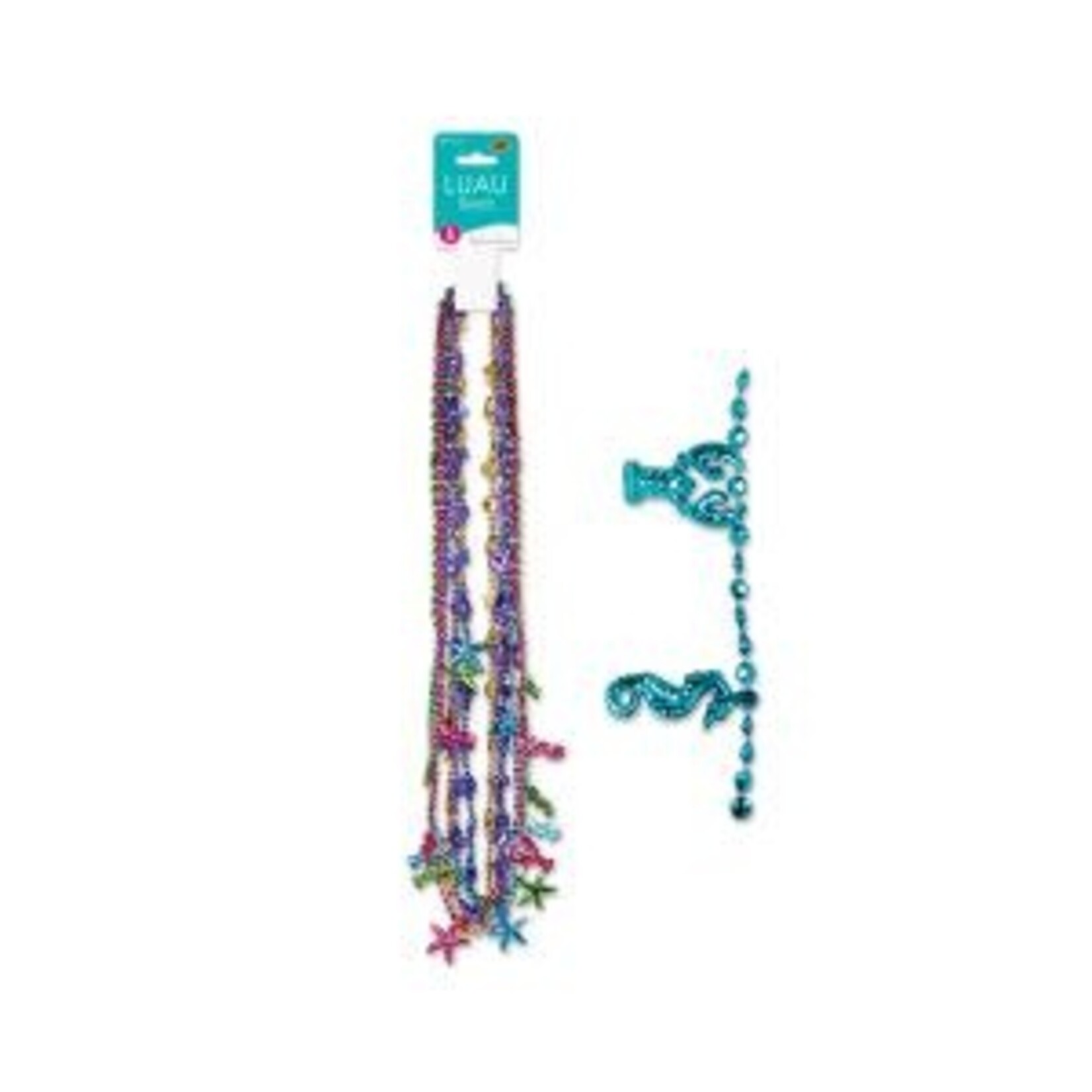Beistle Luau Assorted Beads - 6ct.