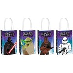 Amscan Star Wars Galaxy of Adventure Custom Kraft Treat Bags - 8ct.