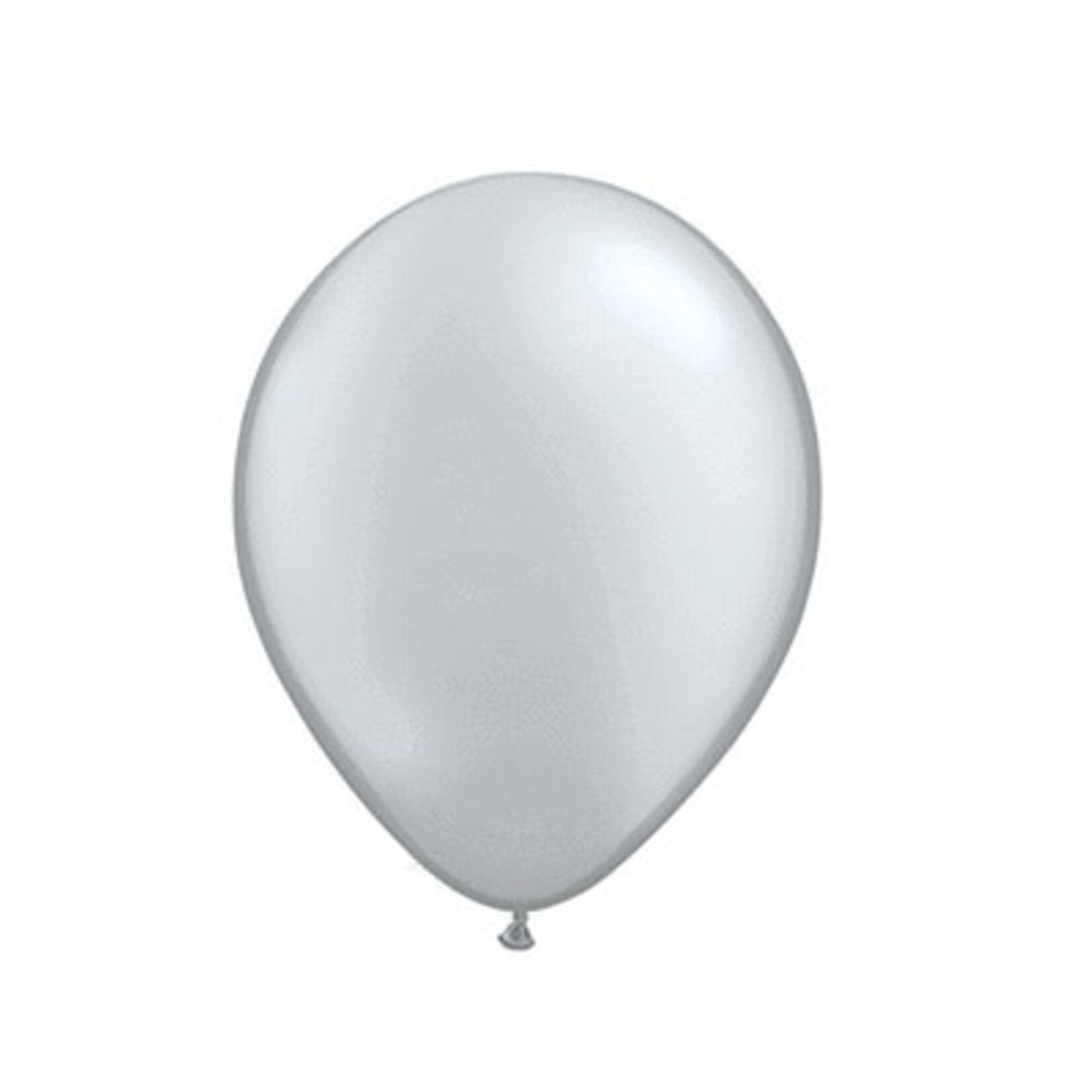 qualatex 5" Metallic Silver Qualatex Balloons - 100ct.