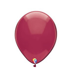 Funsational 12" Crystal Burgundy Funsational Latex Balloons - 50ct.