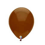 Funsational 12" Cocoa Brown Latex Balloons - 15ct.