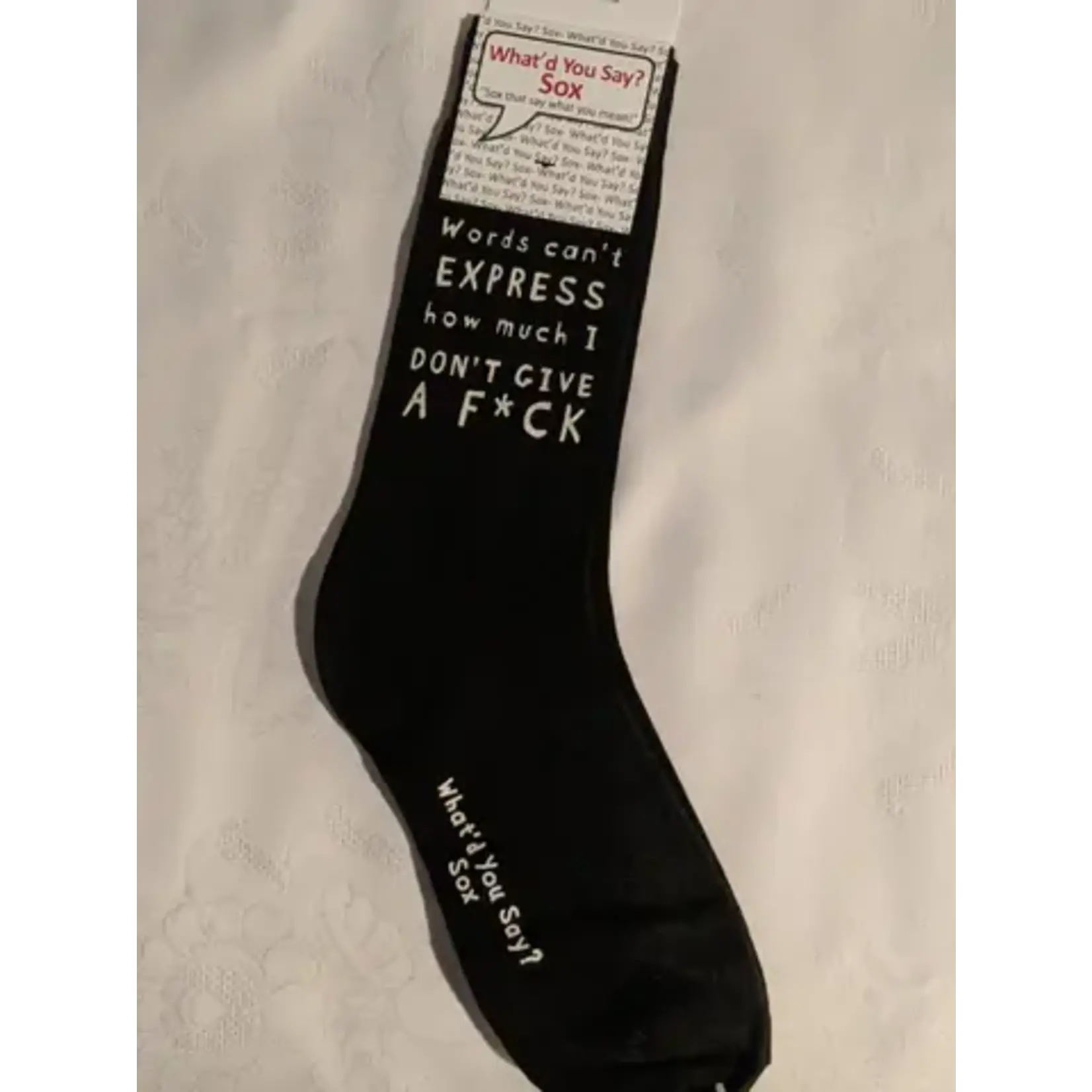 Foozys Words Cant' Express......Socks