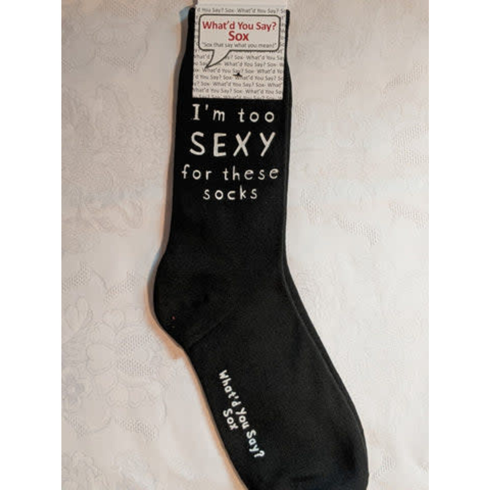 Foozys I'm To Sexy For These Socks - 1ct.