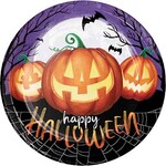 Creative Converting 9" Pumpkin Night Plates - 8ct.