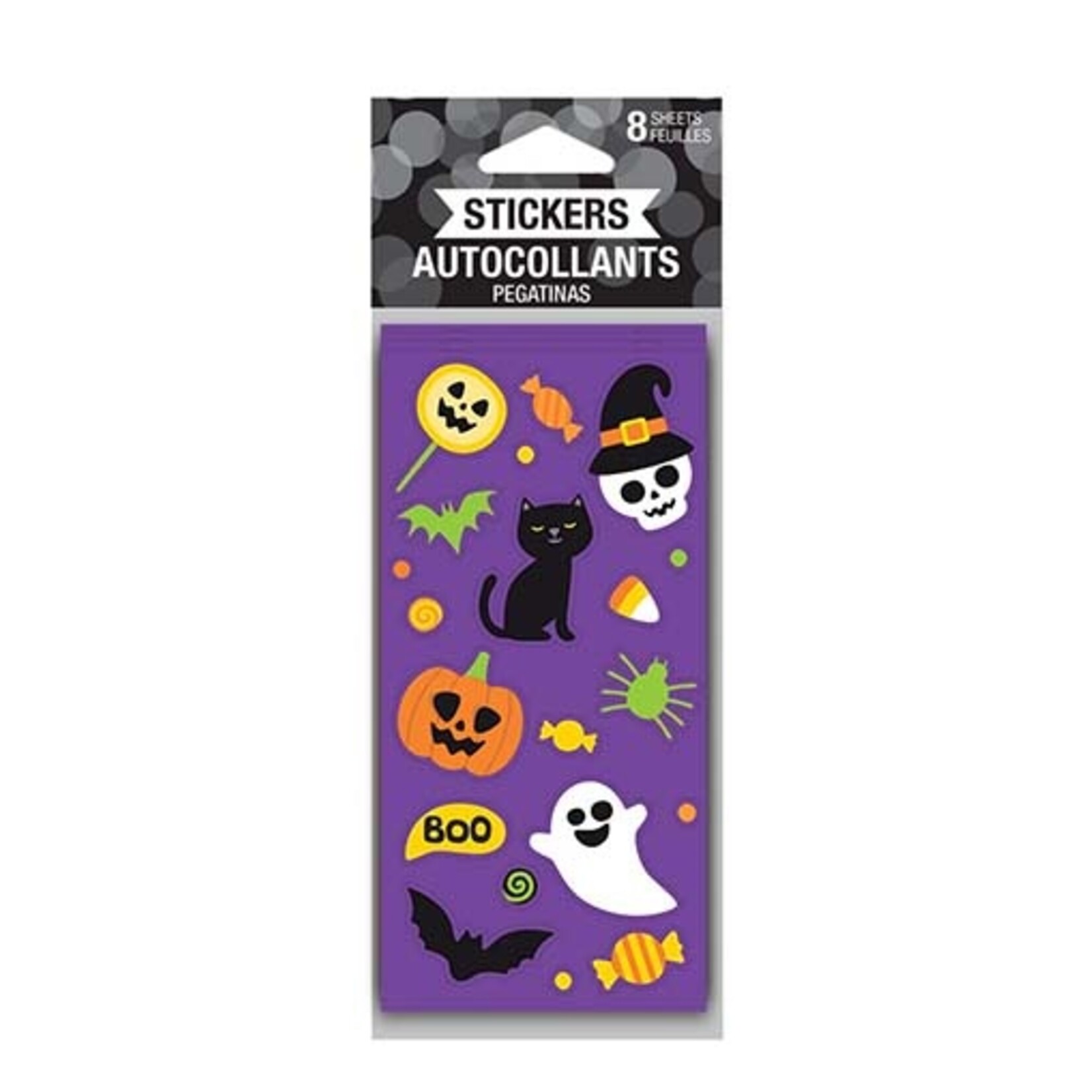 Creative Converting Halloween Sticker Strips - 8 sheets